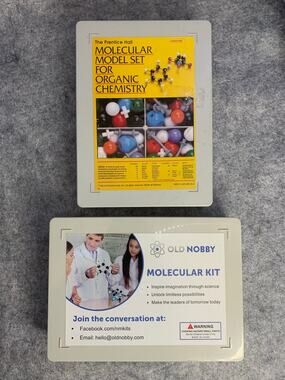 Organic Chemistry Molecular Model Kit, 2 Sets 3D Molecules, Student, Classroom